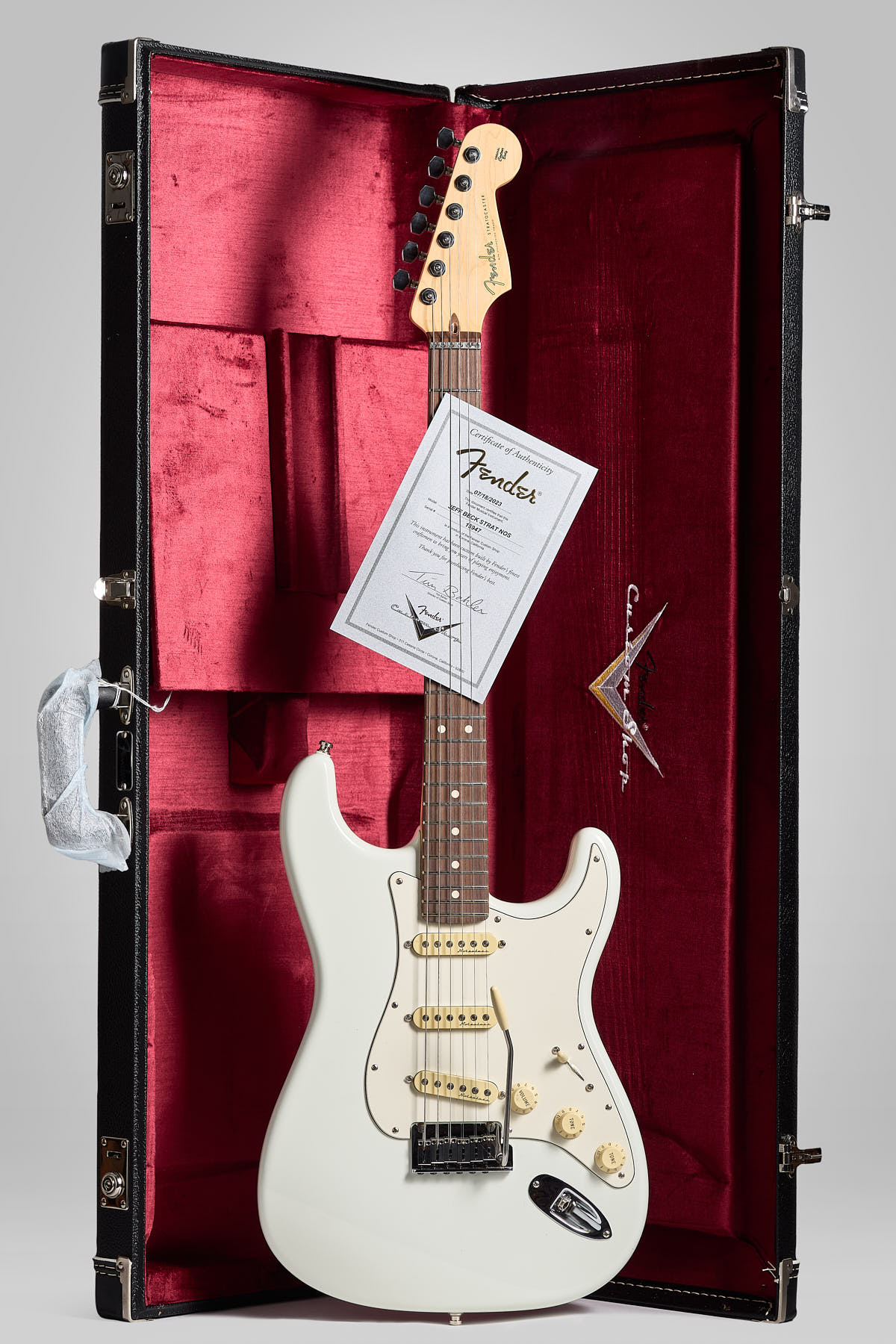 2023 Fender Stratocaster Jeff Beck Signature Nos
