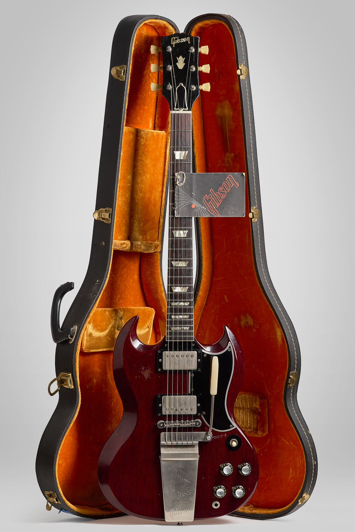 1964 Gibson Sg Standard Dark Cherry