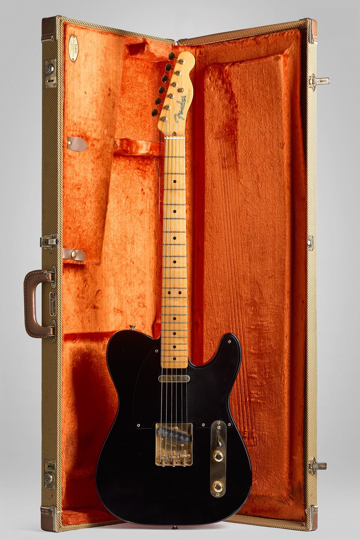 2004 Fender Telecaster Avri 52 Fsr Black Gold Hard...