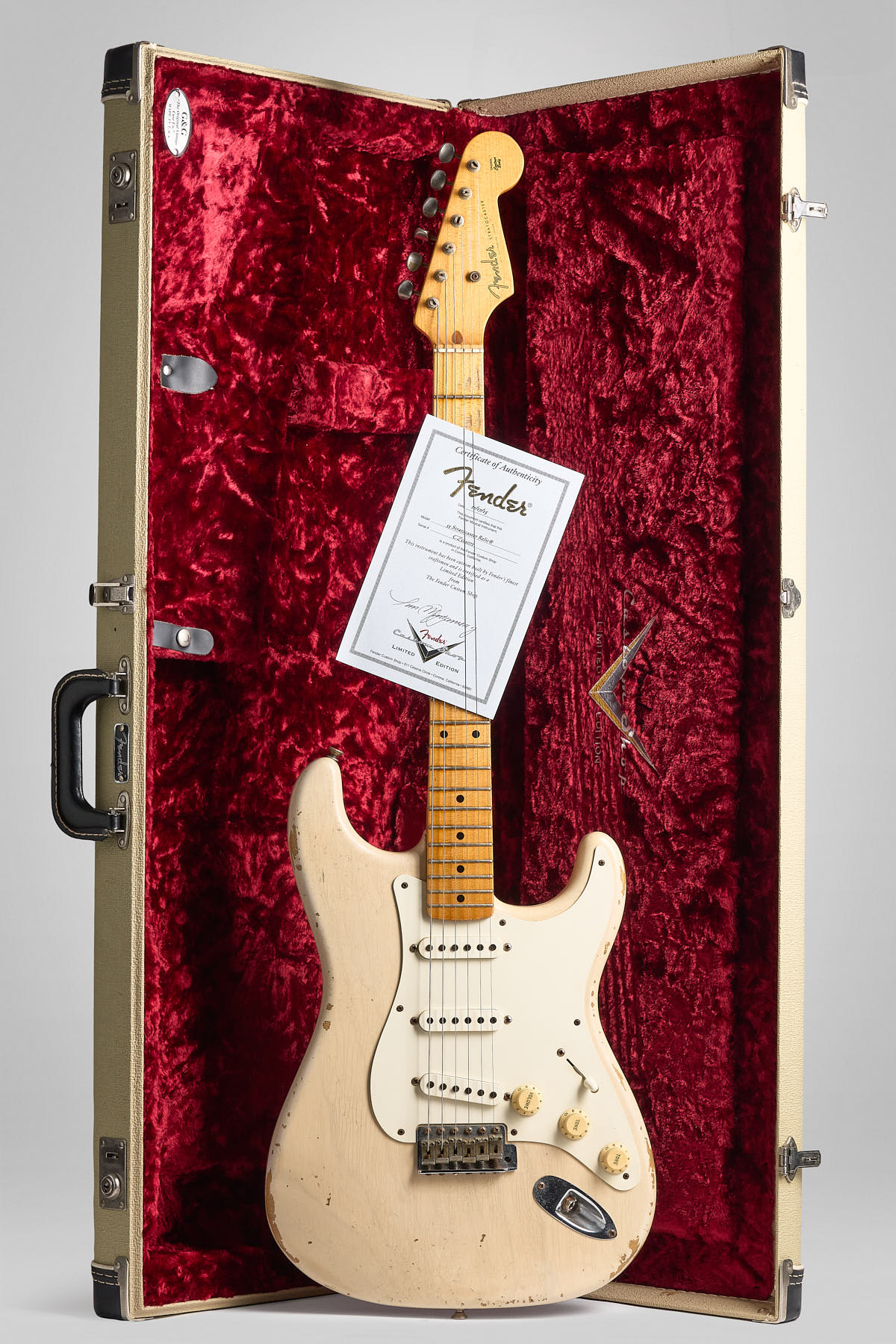 Fender Stratocaster Relic '55 Blonde 2015