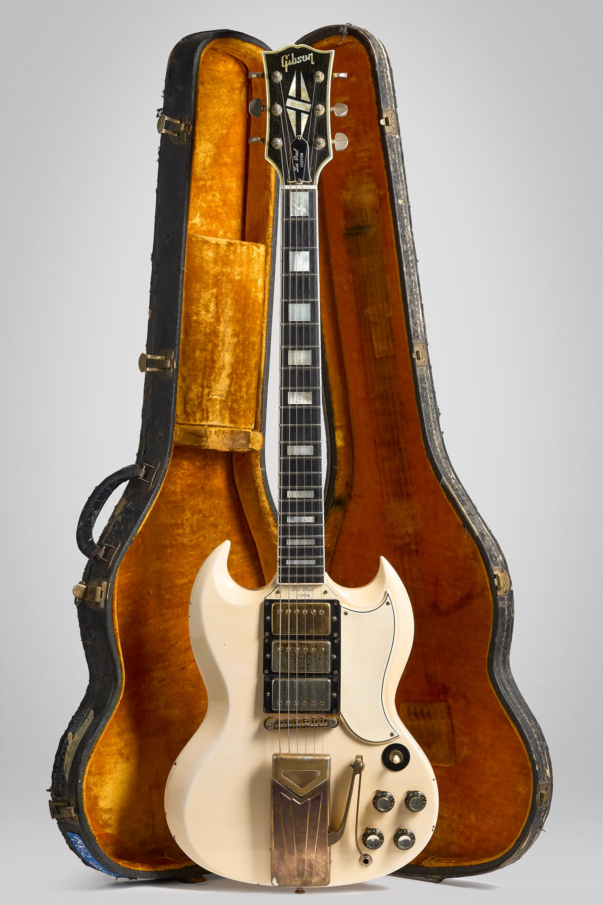 1961 Gibson Les Paul (sg) Custom Polaris White Ref...