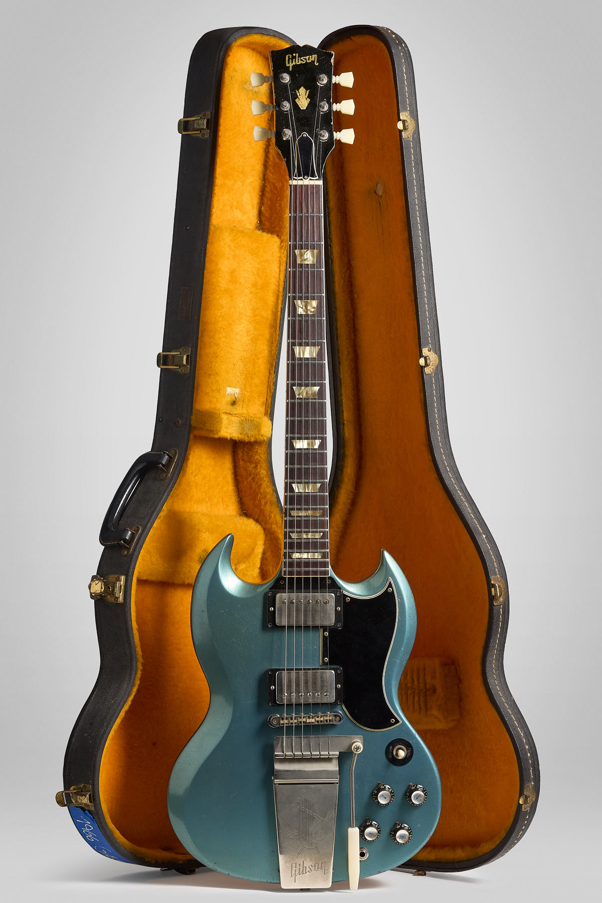 1966 Gibson Sg Standard Pelham Blue